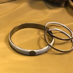Calvin Klein bangle and earrings set